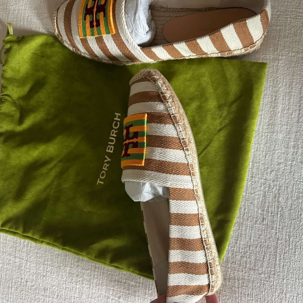 Tory Burch Multicolor Striped Espadrilles - Picture 3 of 4